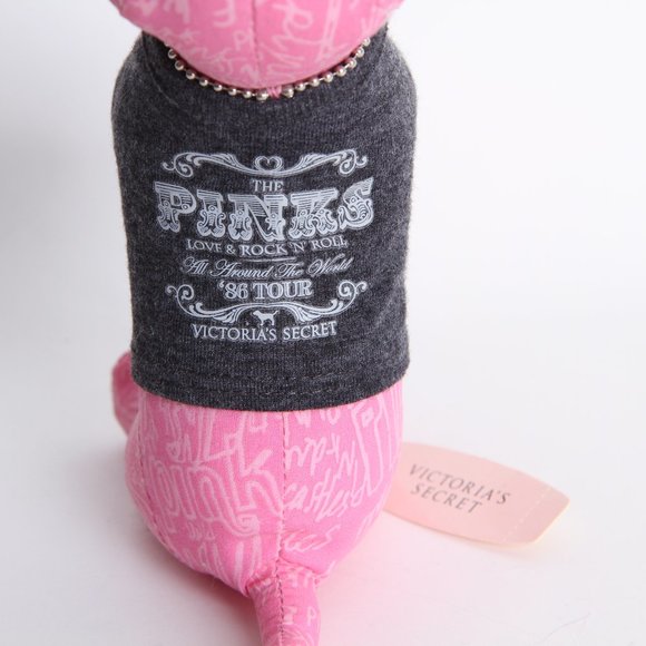[RARE] Victoria's Secret  PINK - Collectible Puppy with a T-Shirt & Charm - Picture 9 of 12